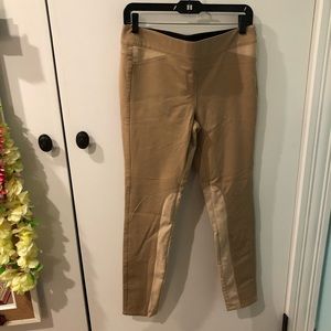 LAST CALL White House Black Market Suede Stirrup Pants